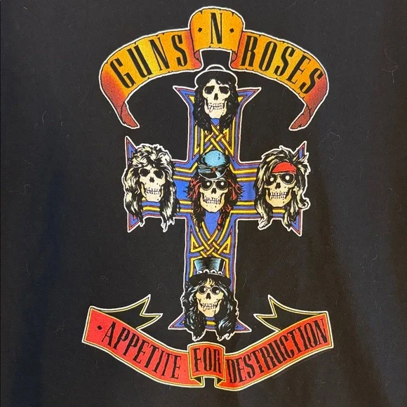 Guns N Roses Size M T-Shirt - Picture 2 of 4